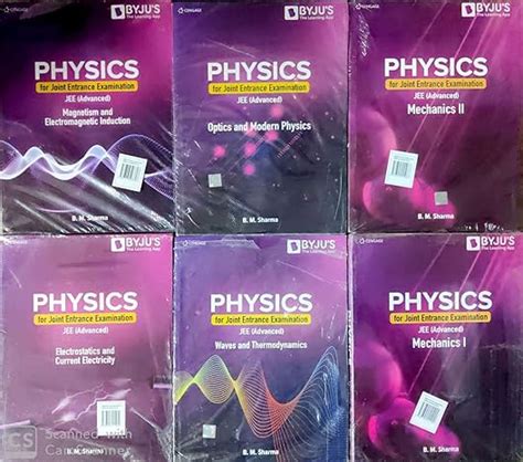 Cengage Physics for JEE Advanced with DPP Set of 6 books : B.M. SHARMA ...