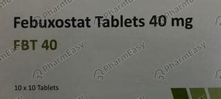 Fbt 40 MG Tablet (10): Uses, Side Effects, Price & Dosage | PharmEasy