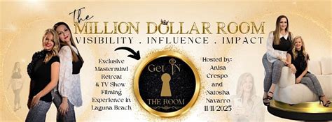 The Million Dollar Room | Visibility.Influence.Impact | TV Show ...