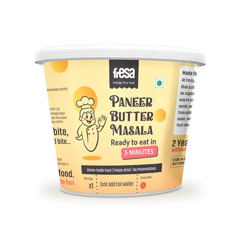 Paneer Butter Masala – Ready to Eat in 5 Minutes – Fresa Foods