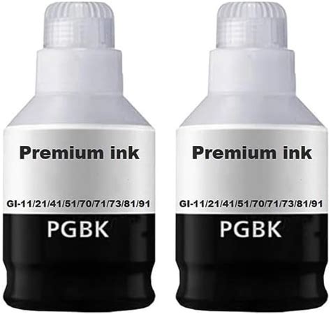 GI-70 Premium Ink Bottle Compatible Use for Canon PIXMA GM2070, GM4070 ...
