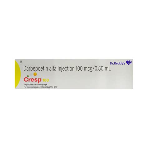 Cresp+ 100 Injection - Substitutes, Price & Side Effects | MedSub.in ...