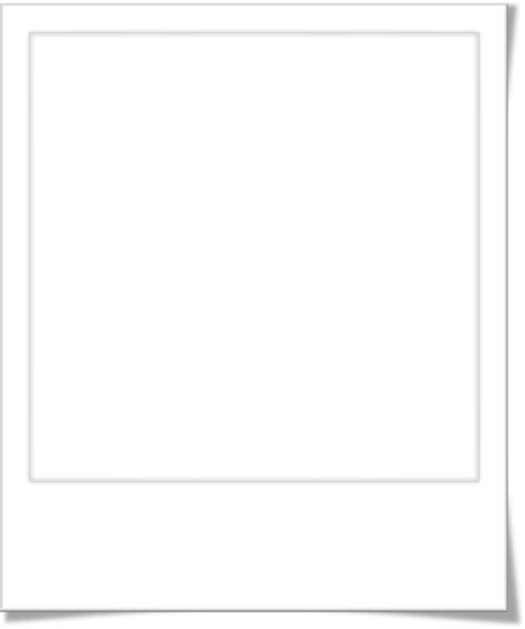 Transparent Polaroid Template