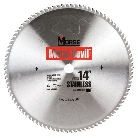 14" Metal Devil Metal-Cutting Chop Saw Blade - Kimball Midwest