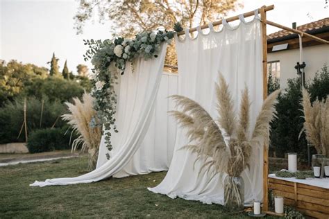 13+ Creative DIY Cheap Wedding Backdrop Ideas