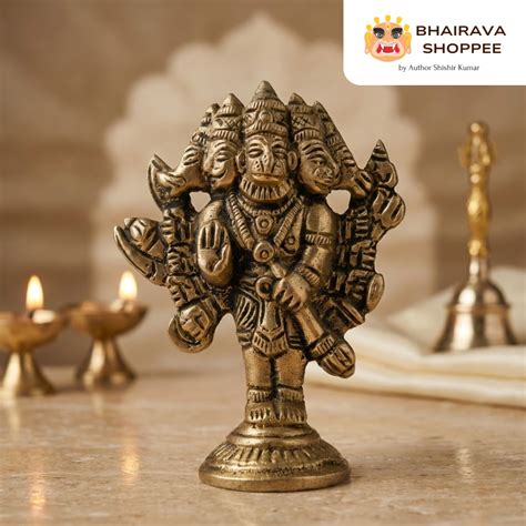 Lord Hanuman Bronze Idol – Symbol of Strength, Devotion & Protection ...