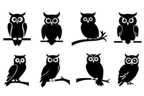 Owls Clipart Black And White 32 Vintage Owl Clipart! The Graphics