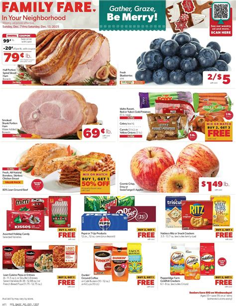 Family Fare Weekly Ad from December 7