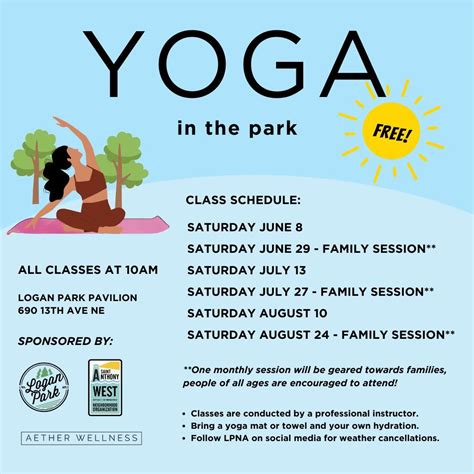 Logan Park Yoga Series, 690 NE 13th Ave, Minneapolis, MN 55413-1462 ...