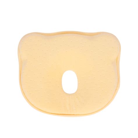 Babykissen 23 x 23 x 3 cm gelb | GONSER.CH