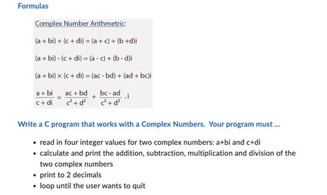 Image result for Complex Number Simplification 7 Formulas