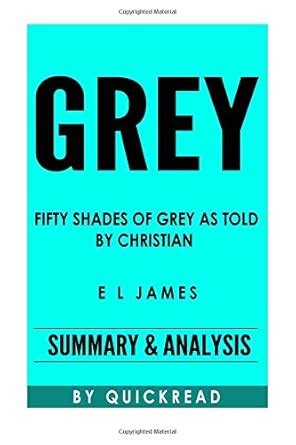 Buy Grey: Fifty Shades of Grey As Told by Christian Summary & Analysis ...