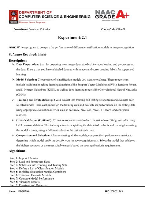 20BCS 1443 Meghana-WS-5 - CourseName:Computer Vision Lab Course Code ...