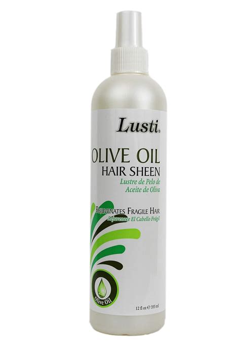 LUSTI ORGANICS OLIVE OIL HAIR SHEEN 12 FL OZ : Amazon.in: Beauty
