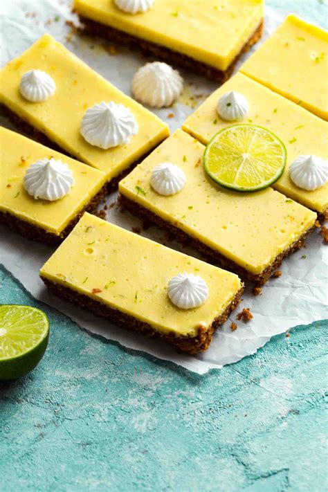 Easy Key Lime Bars Recipe | Also The Crumbs Please