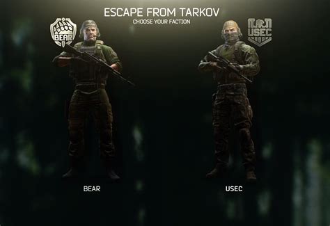 What Are The Differences Between Bear Or USEC In Tarkov?