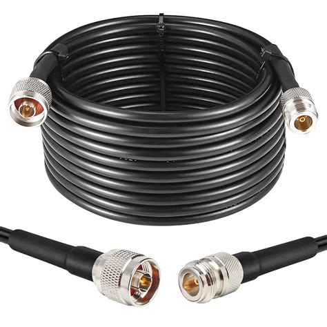 XRDS -RF 25ft N Male to N Female Cable, 50 ohm KMR240 Low Loss N ...