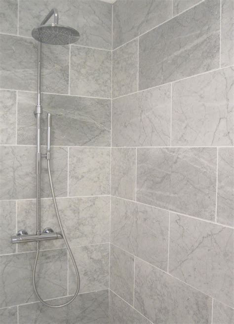 White And Grey Shower Tile Ideas at Brian Durham blog
