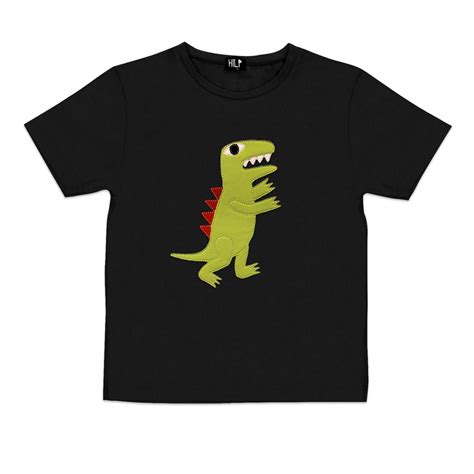 Kids Dinosaur T-shirt - Hilp | Handmade & Skin-Friendly!