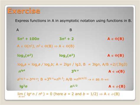 Image result for Asymptotic Notations with Some Example Problems
