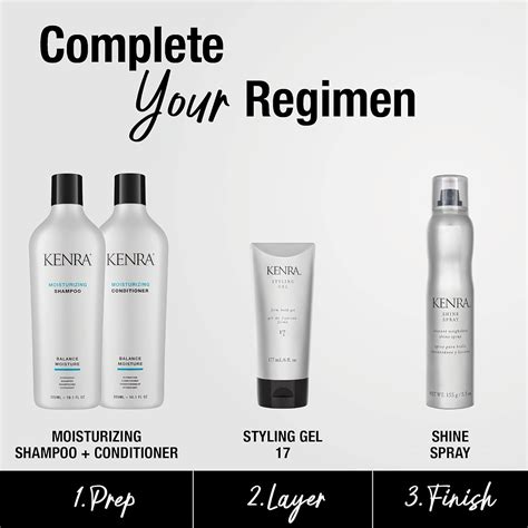 Kenra Styling Gel 17 Gel de alta sujeción Cabello medio a grueso – Yaxa ...