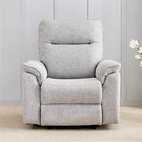Buy Artise Fabric 1-Seater Electric Recliner - Grey from Home Centre at ...