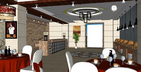 餐厅室内设计 – 设计本装修效果图