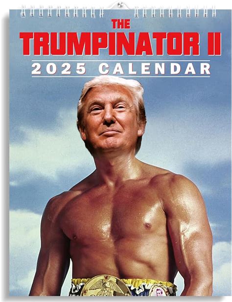Trump Calendar 2025 45 47 President Wall Calendar 12 Month Trump ...