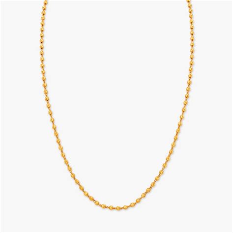 Sleek Twisted Chain