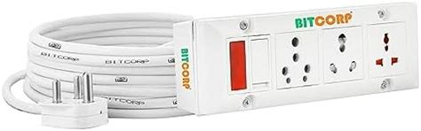 Buy Portronics 16 Amp Power Plate 17 Extension Board with 4 Universal ...