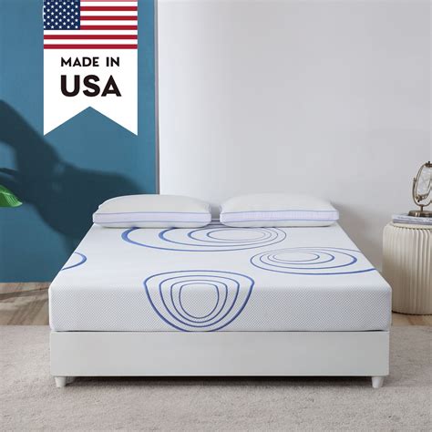 8 inch Full Size Memory Foam Mattress in a box, Medium Feeling, Bamboo ...