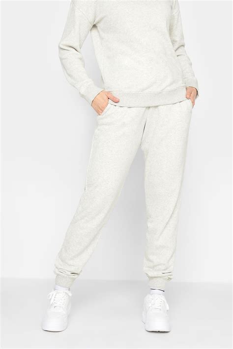 LTS Tall Womens Light Grey Sweatshirt & Jogger Set | Long Tall Sally