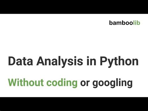 Bamboolib for Python 的图像结果