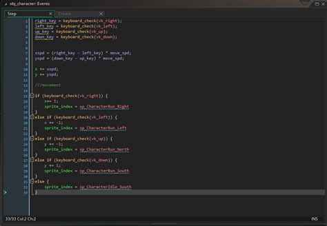 Image result for Game Maker Character Movement Code