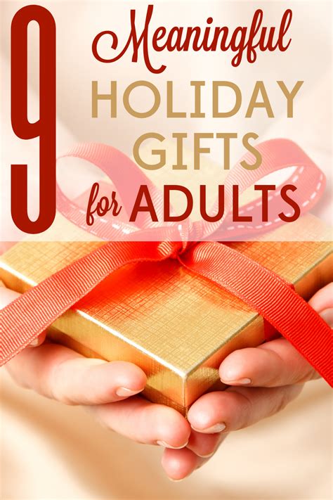 9 Unique and Meaningful Holiday Gifts for the Adults in Your Life