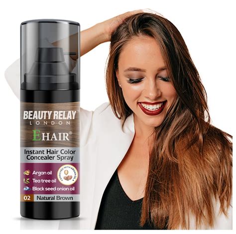 Buy BEAUTYRELAY LONDON E Hair Ammonia Free Natural Instant Hair Color ...