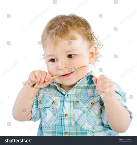 Beautiful Baby Paint Brush Stock Photo (Edit Now) 70088023