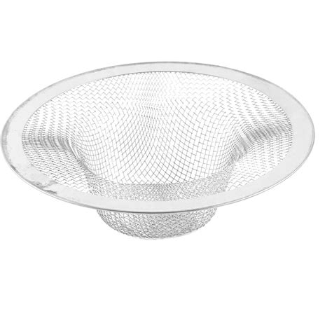Peerless stainless stell mesh strainer, 2pc. Fits most bathroom sinks ...
