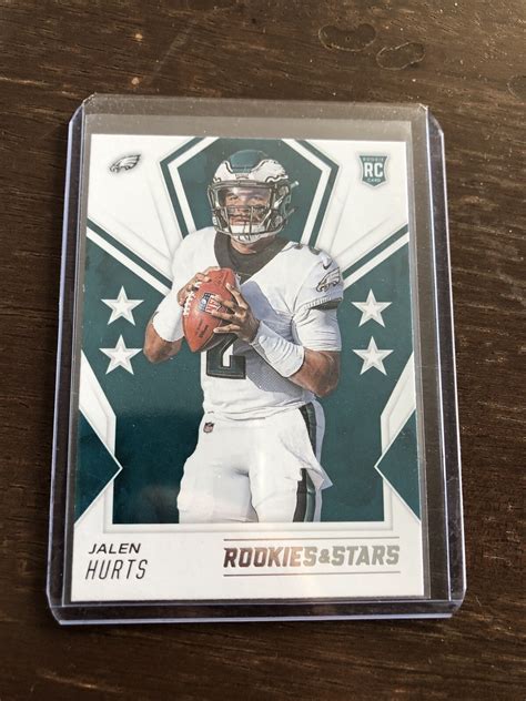 2020 Jalen Hurts Panini Rookies & Stars Rookie Card! Eagles Hot QB ...