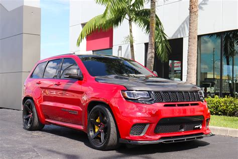 Used 2018 Jeep Grand Cherokee Trackhawk For Sale ($99,900) | Marino Performance Motors Stock #198703