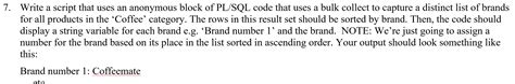 Image result for PL/SQL Script