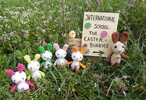 Image result for Free Knitting Pattern for Easter Bunny