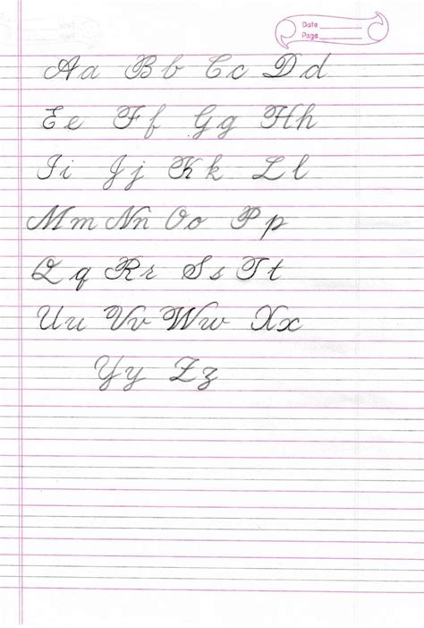 Improving Cursive Handwriting Worksheets | Handwriting Worksheets