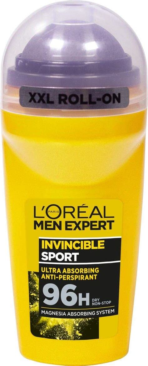 Buy L'OREAL PARIS Men Expert Invincible Sport 96H Roll-On Deodorant, 50 ...