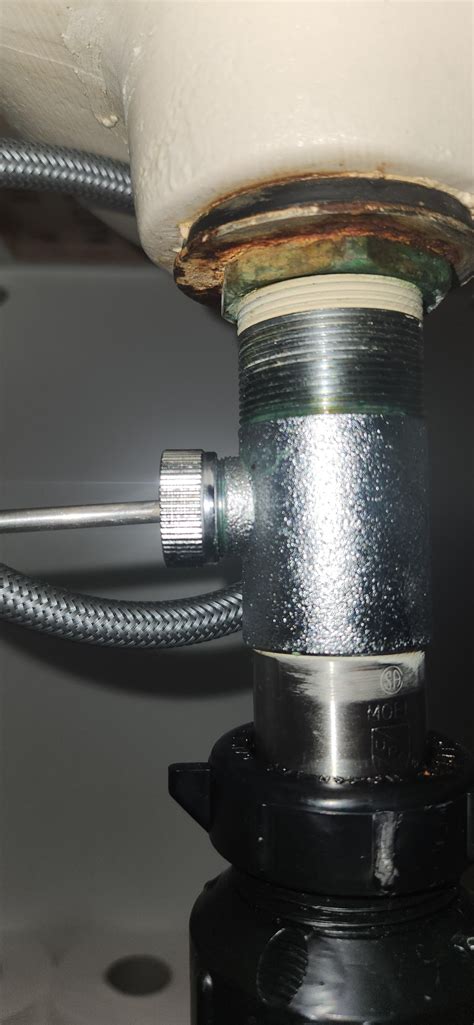 Rusted and corroded Bathroom sink drain but no leaks : r/Plumbing