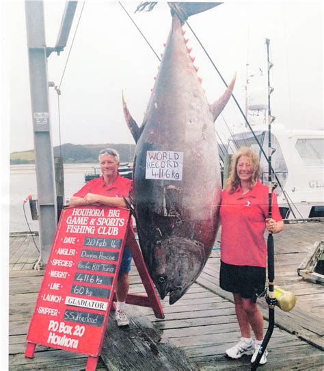 Bluefin Tuna Record Size World Record Tuna: Largest Bluefin