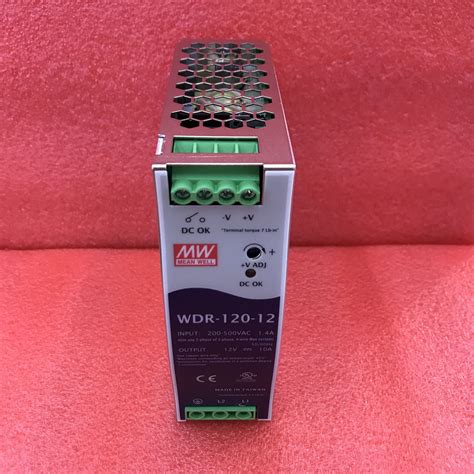 MEAN WELL WDR-120 Series WDR-120-12 WDR-120-24 WDR-120-48 120W Single ...