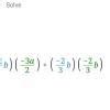 Simplify : (3a/2 - 2b/3) (-3a/2 - 2b/3) using identity.ps. I tried my ...