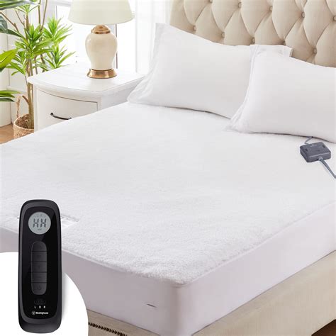 Amazon.com: Westinghouse Heated Mattress Pad Queen Size, Dual Wireless ...