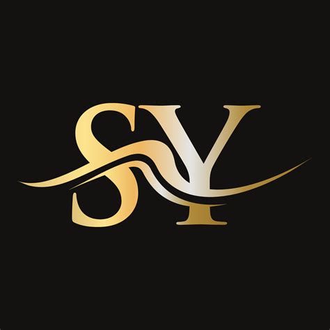 Letter SY Logo Design Monogram Business And Company Logotype 18833267 ...